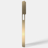 チタン金ゴールドステンレス鋼プリント Case-Mate iPhoneケース (裏面 / 右)