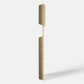 チタン金ゴールドステンレス鋼プリント iPhoneケース (右側面)