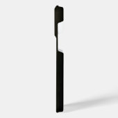 チタン金ゴールドステンレス鋼プリント iPhoneケース (左側面)