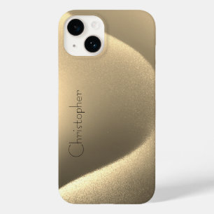 チタン金ゴールドステンレス鋼プリントiphone 15 Case-Mate iPhone 14ケース