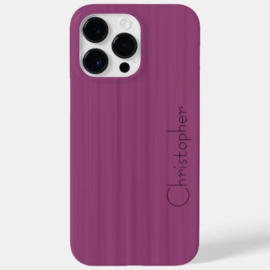 チタン🩷銀ステンレス鋼プリント Case-Mate iPhoneケース (裏面)