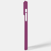 チタン🩷銀ステンレス鋼プリント Case-Mate iPhoneケース (裏面 / 左)