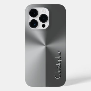 チタン銀ステンレス鋼プリント Case-Mate iPhone 14 PROケース