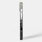 チタン銀ステンレス鋼プリントiphone 15 Case-Mate iPhoneケース (裏面 / 左)