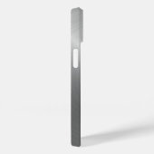 チタン銀ステンレス鋼金属 Case-Mate iPhoneケース (裏面 / 右)