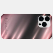 チタン青銅ステンレス鋼プリント Case-Mate iPhoneケース (裏面 (横))
