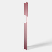 チタン青銅ステンレス鋼プリント iPhoneケース (右側面)