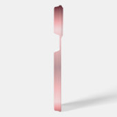 チタン青銅ステンレス鋼プリント iPhoneケース (右側面)