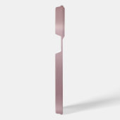 チタン青銅ステンレス鋼プリント iPhoneケース (右側面)