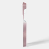 チタン青銅ステンレス鋼プリント iPhoneケース (左側面)