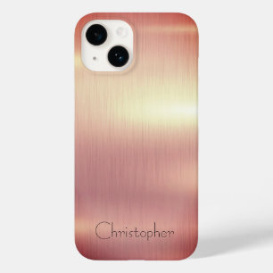 チタン青銅ステンレス鋼プリントiphone 15 Case-Mate iPhone 14ケース