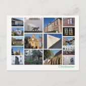 チチェスターのマルチイメージ ポストカード (正面)