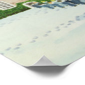 チチェスター大聖堂と客室 ポスター (角)