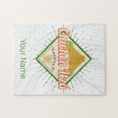 チチェンイッザメキシコレトロマヤンヴィンテージユカタン ジグソーパズル (横)