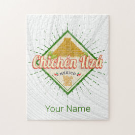 チチェンイッザメキシコレトロマヤンヴィンテージユカタン ジグソーパズル