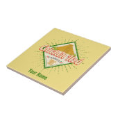 チチェンイッザメキシコレトロマヤンヴィンテージユカタン タイル (側面)