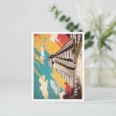 チチェンイツザメキポップ・アートのシコアートトラベルイラストレーション ポストカード (スタンド正面)