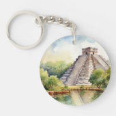 チチェン・イッツァ ストレッチ キーホルダー (正面)