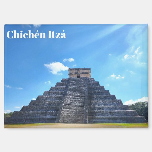 チチェン・イツァ メキシコ お土産 マグネット (正面)