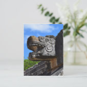 チチェンItzaメキシコククルカンワックスクラフンウバカン ポストカード (スタンド正面)