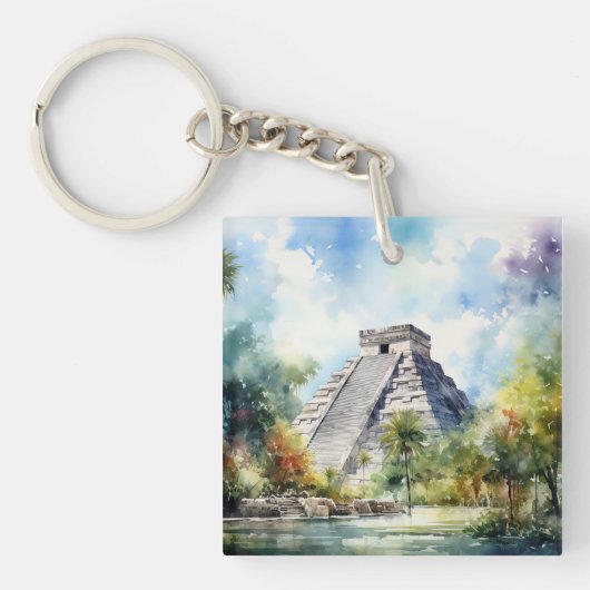 チチェンItza キーホルダー (正面)