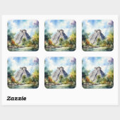 チチェンItza スクエアシール (シート)