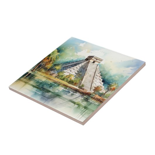 チチェンItza タイル (側面)