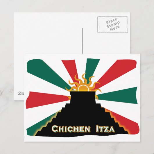 チチェンItza ポストカード (正面/裏面)