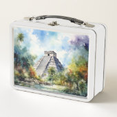 チチェンItza メタルランチボックス (正面)