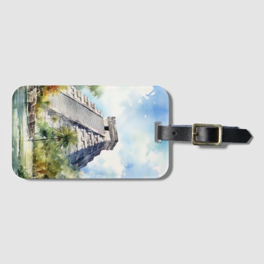 チチェンItza ラゲッジタグ (正面横)