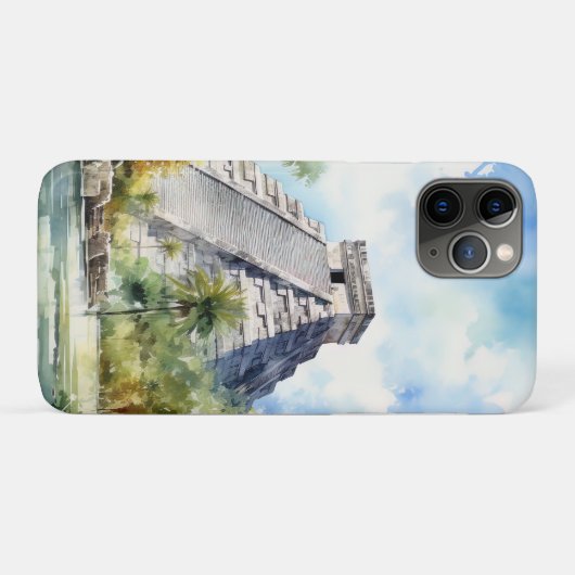 チチェンItza Case-Mate iPhoneケース (裏面(横))