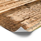 チチェンItza Mayan遺跡、"修道院" ポスター (角)