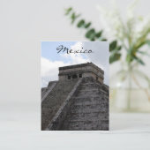 チチェンitza mex ポストカード (スタンド正面)