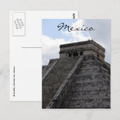 チチェンitza mex ポストカード (正面/裏面)