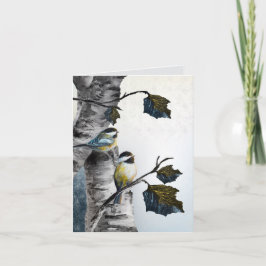 「チチドリ」［デザイン2］ 小 カード