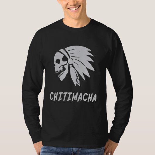 チチマチャ ネイティブ アメリカン インディアン 伝統 尊敬 Tシャツ (正面)
