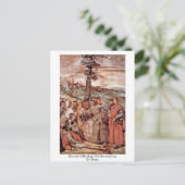 チチャンによる切り落とされた脚の治癒の奇跡 ポストカード (スタンド正面)