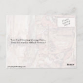 チチャンによる切り落とされた脚の治癒の奇跡 ポストカード (裏面)