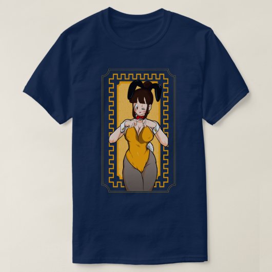 チチ・バニー Tシャツ (デザイン正面)