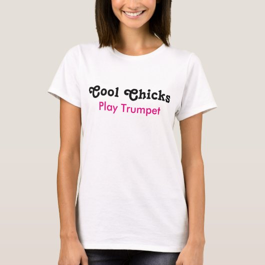 チッカッコいいク遊トランペット Tシャツ (正面)