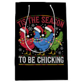 チッキングクリスマスチキンウェスタン ミディアムペーパーバッグ (正面)