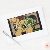 チッキーナグズ 長方形シール (封筒)