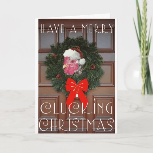 チッキーブーム – ブームクリスマスカード シーズンカード (正面)