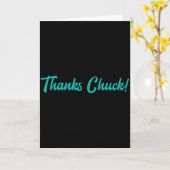 チックありがとう メンズ レディース カード (黄色い花)