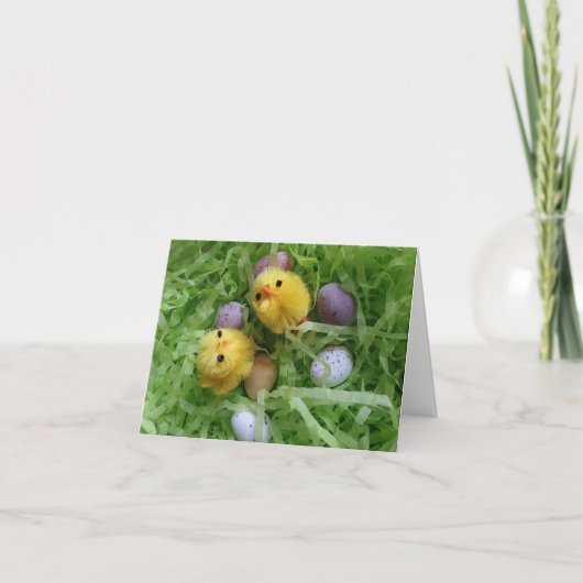 チックとエッグ カード (正面)