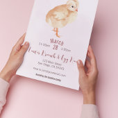 チックイースターブランチ&エッグ狩り招待状 招待状