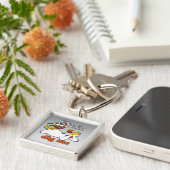 チックスが私を掘る キーホルダー (側面)