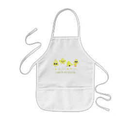 チックスとアヒル私の鶏を数えることわざ 子供用エプロン