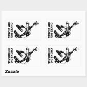 チックス掘りリムブレーキ 長方形シール (シート)