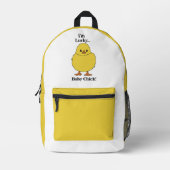チックス私はラッキーベビーシック プリントバックパック (正面)